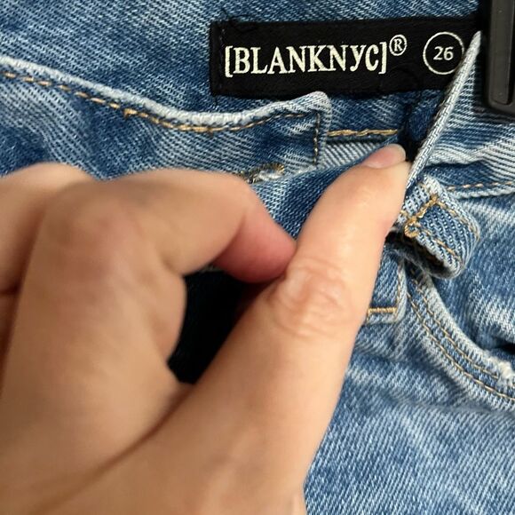 Blank NYC THE WARREN SHORT IN FARE WARNING - Picture 8 of 10